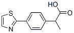α-Methyl-4-(2-thiazolyl)benzeneacetic acid CAS#: 132483-32-0