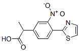 α-Methyl-3-nitro-4-(2-thiazolyl)benzeneacetic acid CAS#: 132483-59-1