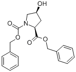 (2s,4s)-dibenzyl 4-hydroxypyrrolidine-1,2-dicarboxylate CAS#: 132592-07-5