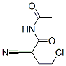 Butanamide, N-acetyl-4-chloro-2-cyano- CAS#: 133036-82-5