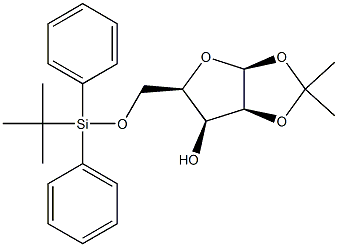 β-D-Lyxofuranose, 5-O-[(1,1-diMethylethyl)diphenylsilyl]-1,2-O-(1-Methylethylidene)- CAS#: 133048-89-2