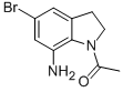 1-ACETYL-5-BROMOINDOLIN-7-AMINE CAS#: 133433-62-2