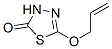 1,3,4-Thiadiazol-2(3H)-one, 5-(2-propenyloxy)- (9CI) CAS#: 37158-86-4