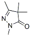 1,3,4,4-Tetramethyl-1H-pyrazole-5(4H)-one CAS#: 3201-25-0