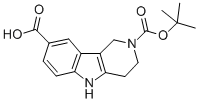 1,3,4,5-TETRAHYDRO-PYRIDO[4,3-B]INDOLE-2,8-DICARBOXYLIC ACID 2-TERT-BUTYL ESTER CAS#: 300715-96-2