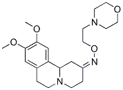 1,3,4,6,7,11b-Hexahydro-9,10-dimethoxy-2H-benzo[a]quinolizin-2-one O-(2-morpholinoethyl)oxime CAS#: 32616-20-9