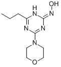 1,3,5-Triazin-2(1H)-one, 4-(4-morpholinyl)-6-propyl-, oxime CAS#: 127374-74-7