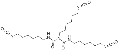 1,3,5-tris(6-isocyanatohexyl)biuret CAS#: 4035-89-6