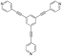 1,3,5-tris(pyridin-4-ylethynyl)benzene CAS#: 168289-78-9