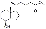 (δR,1R,3aR,4S,7aR)-Octahydro-4-hydroxy-δ,7a-dimethyl-1H-indene-1-pentanoic Acid Methyl Ester CAS#: 135359-40-9