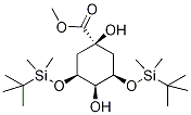 (1α,3R,4α,5R)-3,5-Bis[[(1,1-diMethylethyl)diMethylsilyl]oxy]-1,4-dihydroxy-cyclohexanecarboxylic Acid Methyl Ester CAS#: 135711-62-5