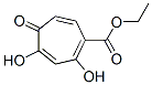 1,3,6-Cycloheptatriene-1-carboxylic acid, 2,4-dihydroxy-5-oxo-, ethyl ester (9CI) CAS#: 379216-04-3