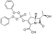 (4R,5R,6S)-3-(Diphenoxy-phosphoryloxy)-6-((R)-1-hydroxy-ethyl)-4-Methyl-7-oxo-1-aza-bicyclo[3.2.0]hept-2-ene-2-carboxylic acid CAS#: 137049-39-9