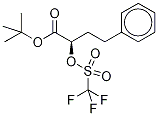 (R)-α-[[(Trifluoromethyl)sulfonyl]oxy]-benzenebutanoic Acid tert-Butyl Ester CAS#: 138276-17-2