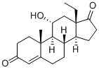 13BETA-ETHYL-11ALPHA-HYDROXYANDROST-4-ENE-3,17-DIONE CAS#: 170901-07-2