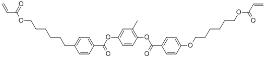 1,4-BIS-[4-(6-ACRYLOYLOXYHEXYLOXY)BENZOYLOXY]-2-METHYLBENZENE CAS#: 125248-71-7