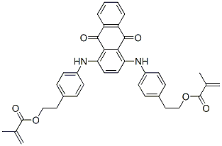 1,4-BIS(4-(2-METHACRYLOXYETHYL)PHENYLAMINO)ANTHRAQUINONE CAS#: 121888-69-5