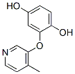1,4-Benzenediol, 2-[(4-methyl-3-pyridinyl)oxy]- (9CI) CAS#: 323194-06-5