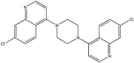 1,4-Bis(7-chloroquinolin-4-yl)piperazine CAS#: 31502-87-1
