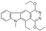 1,4-Diethoxy-5-ethyl-6-methyl-6H-pyridazino(4,5-b)carbazole CAS#: 126828-40-8