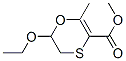 1,4-Oxathiin-3-carboxylicacid,6-ethoxy-5,6-dihydro-2-methyl-,methylester(9CI) CAS#: 163852-89-9
