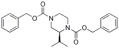 1,4-Piperazinedicarboxylic acid, 2-(1-Methylethyl)-, 1,4-di(phenylMethyl) ester, (2S)- CAS#: 133181-65-4