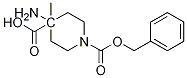 1,4-Piperidinedicarboxylic acid, 4-aMino-, 4-Methyl 1-(phenylMethyl) ester CAS#: 115655-42-0