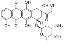14-chlorocarubicin CAS#: 126722-64-3