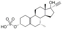 (3α,7α,17α)-7-Methyl-19-norpregn-5(10)-en-20-yne-3,17-diol 3-(Hydrogen Sulfate) CAS#: 144466-06-8