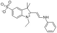 3H-Indolium，1-Ethyl-3,3- Dimethyl-2-[2-(phenylamino)ethenyl]-5-Sulfo，inner salt. CAS#: 146368-09-4