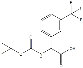 N-BOC-2-(3-TRIFLUOROMETHYL-PHENYL)-DL-GLYCINE CAS#: 146621-92-3