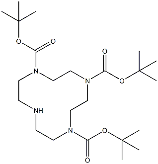 1,4,7-tris-Boc-1,4,7,10-tetraaza-cyclododecane CAS#: 175854-39-4