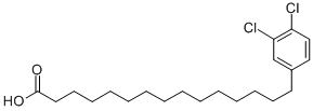 15-(3,4-DICHLOROPHENYL)PENTADECANOIC ACID CAS#: 116409-73-5
