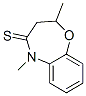 1,5-Benzoxazepine-4(5H)-thione, 2,3-dihydro-2,5-dimethyl- CAS#: 134076-85-0