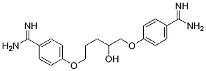 1,5-Di(4-aMidinophenoxy)-2-pentanol CAS#: 133991-32-9
