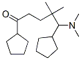 1,5-Dicyclopentyl-4,4-dimethyl-5-(dimethylamino)-1-pentanone CAS#: 3853-14-3