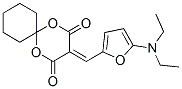 1,5-Dioxaspiro[5.5]undecane-2,4-dione,  3-[[5-(diethylamino)-2-furanyl]methylene]- CAS#: 359716-06-6