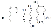 1,5-dihydroxy-4-[m-(1-hydroxyethyl)anilino]-8-nitroanthraquinone CAS#: 3263-47-6