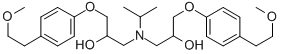 1,1[(1-Methylethyl)imino]bis[3-[4-(2-methoxyethyl)phenoxy]-2-propanol(Mixture of diastereomers) CAS#: 154784-36-8