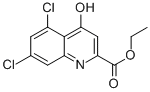 5,7-DICHLORO-4-HYDROXY-QUINOLINE-2-CARBOXYLIC ACID ETHYL ESTER CAS#: 157848-08-3