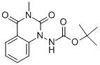 (3-Methyl-2,4-dioxo-3,4-dihydro-2H-quinazolin-1-yl)-carbamic acid tert-butyl ester CAS#: 159850-23-4