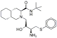 [3S-(3S,4aS,8aS,2’R,3’R)]-2-[3’-Amino-2’-hydroxy-4’-(phenyl)thio]butyldecahydroisoquinoline-3-N-t-butylcarboxamide CAS#: 159878-05-4