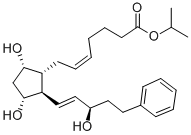 15(R)-17-PHENYL TRINOR PROSTAGLANDIN F2ALPHA ISOPROPYL ESTER CAS#: 130273-87-9
