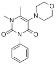 1,6-Dimethyl-5-morpholino-3-phenylpyrimidine-2,4(1H,3H)-dione CAS#: 32150-74-6