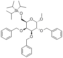 Methyl-6-O-(triisopropylsilyl)-2,3,4-tri-O-benzyl-α-D-galactopyranoside CAS#: 162147-37-7