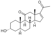 16,(5alpha)-Pregnen-3-alpha-ol-11,20-dione CAS#: 32226-03-2