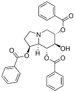 1,6,7,8-Indolizinetetrol, octahydro-, 1,6,8-tribenzoate, 1S-(1.alpha.,6.beta.,7.alpha.,8.beta.,8a.beta.)- CAS#: 121105-00-8