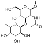 Methyl 2-Acetamido-2-deoxy-3-O-(a-L-fucopyranosyl)-b-D-glucopyranoside CAS#: 169151-24-0