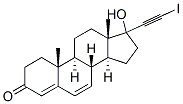 17-(2-iodoethynyl)androsta-4,6-dien-17-ol-3-one CAS#: 145430-54-2