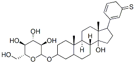 17-(3'-thiophenyl)androstane-3,14-diol 3-glucopyranoside CAS#: 131073-99-9